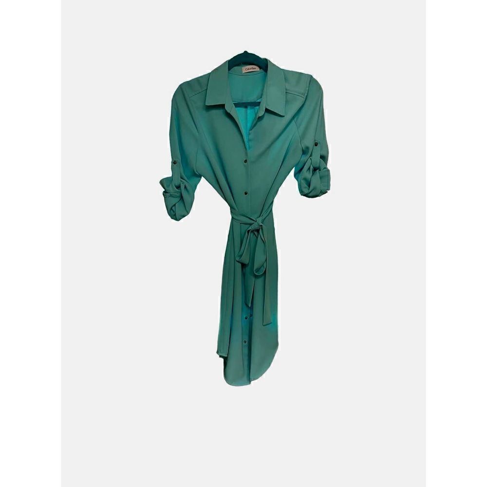Calvin Klein Shirt Dress - Size 8